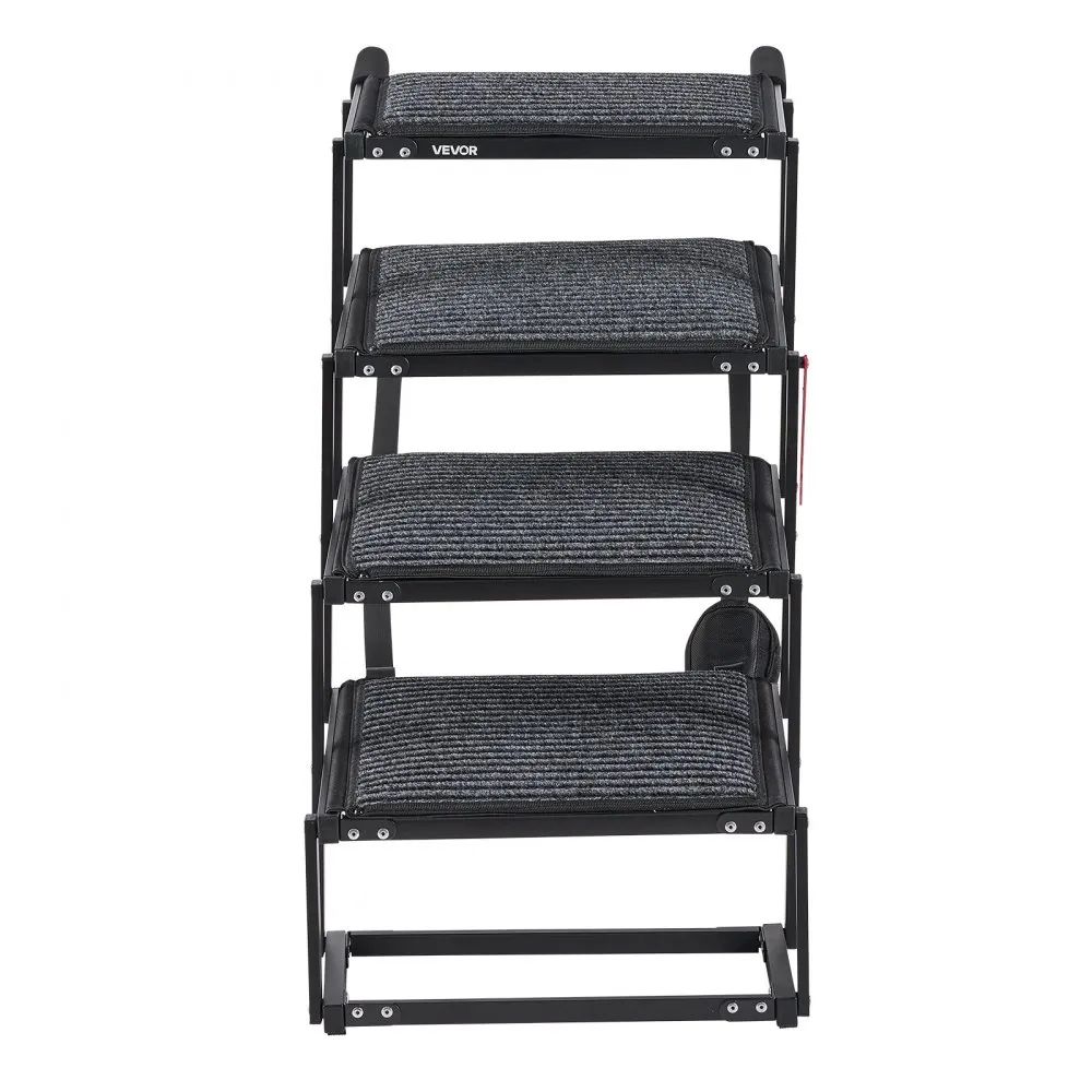 Hundetreppe Auto Einstiegshilfe Hundeleiter 4 Stufen 90 kg