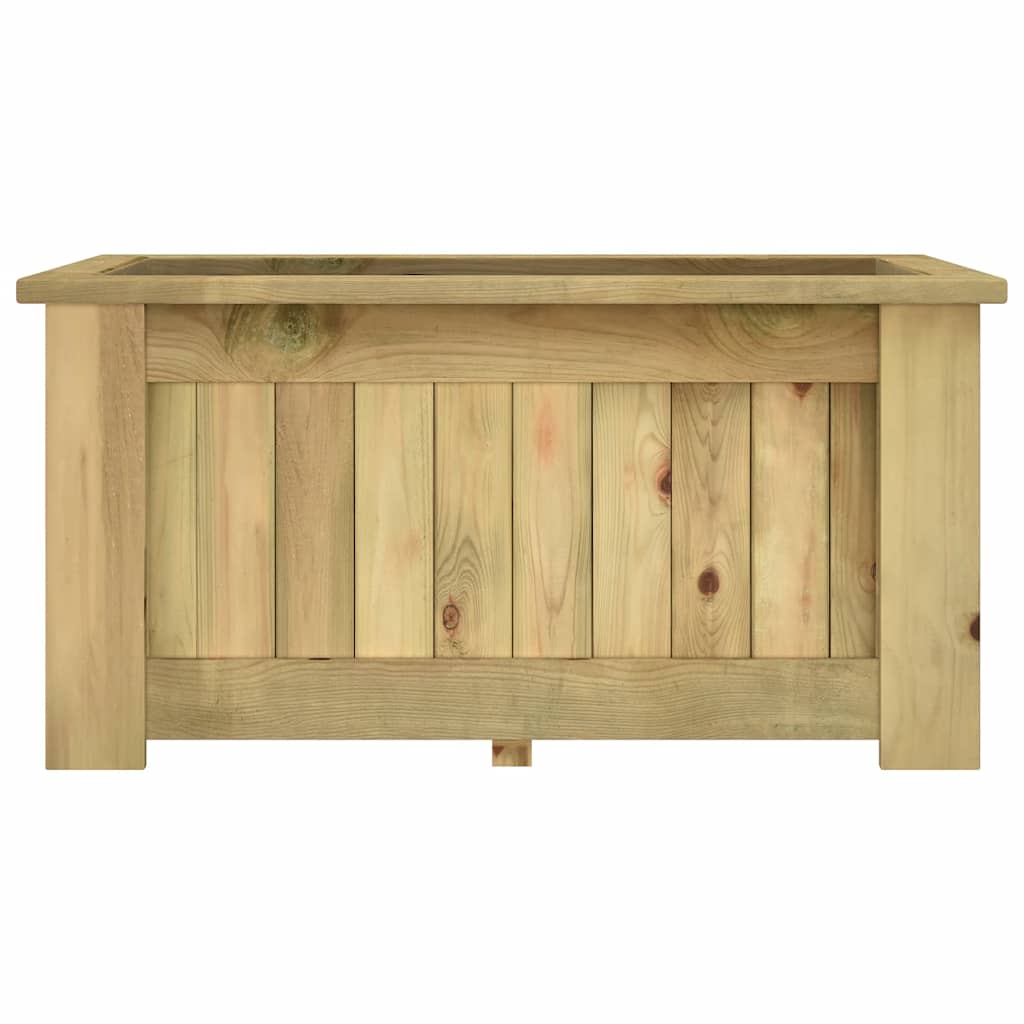 Hochbeet 100x50x50 cm Kiefernholz Pflanzkasten Garten Gemüsebeet