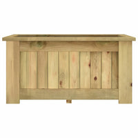 Hochbeet 100x50x50 cm Kiefernholz Pflanzkasten Garten Gemüsebeet