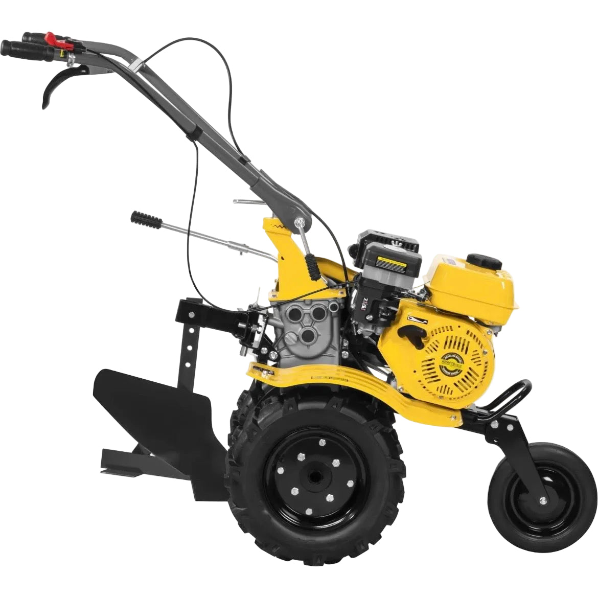 Benzin Motorhacke Gartenfräse Kultivator Pflug Häufler