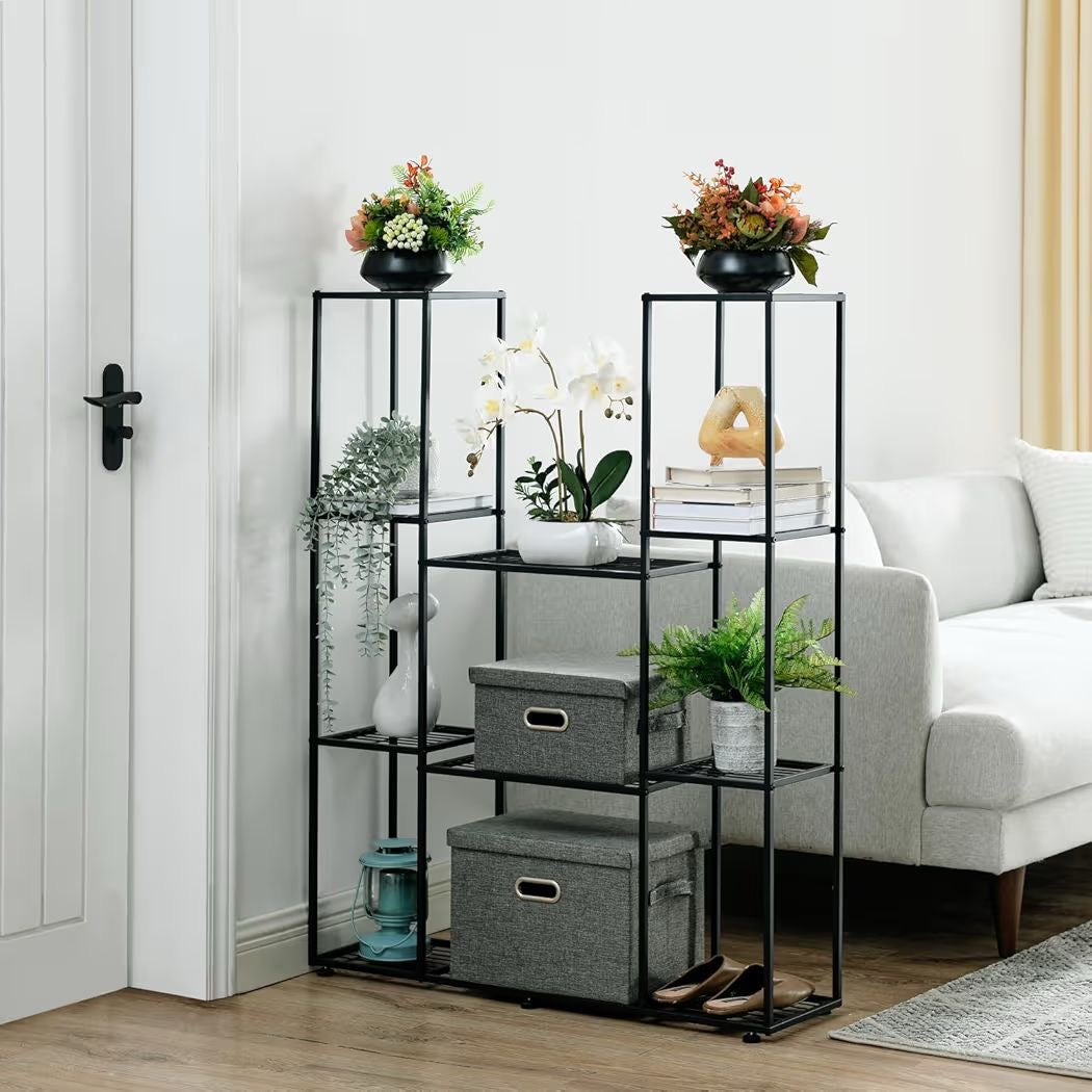 Blumenregal 4 Etagen Pflanzenregal Pflanzenständer Regal Blumen