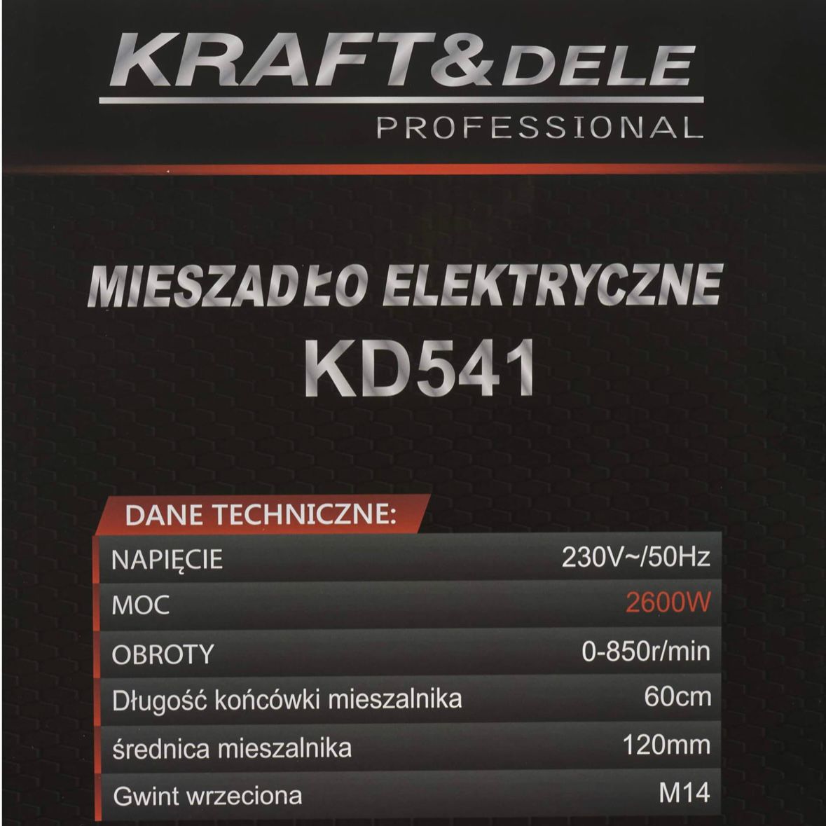 Elektrisches Rührwerk 2600W Mörtelrührer Rührgerät Zementrührer