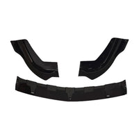 Frontlippe Spoilerlippe Glanz Schwarz für Mercedes Sprinter W906 Spoiler 2014-18