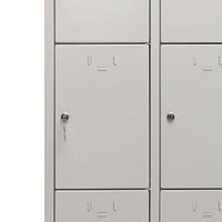 Schließfachschrank 12 Fächer Spind Schrank Schließfach Regal