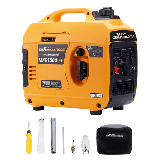 Inverter Stromerzeuger 1200W Benzin Generator Notstromaggregat Camping