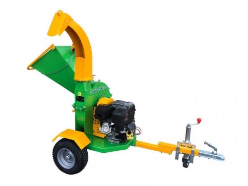 Holzschredder E-Start Schredder Holzhäcksler Häcksler 420ccm