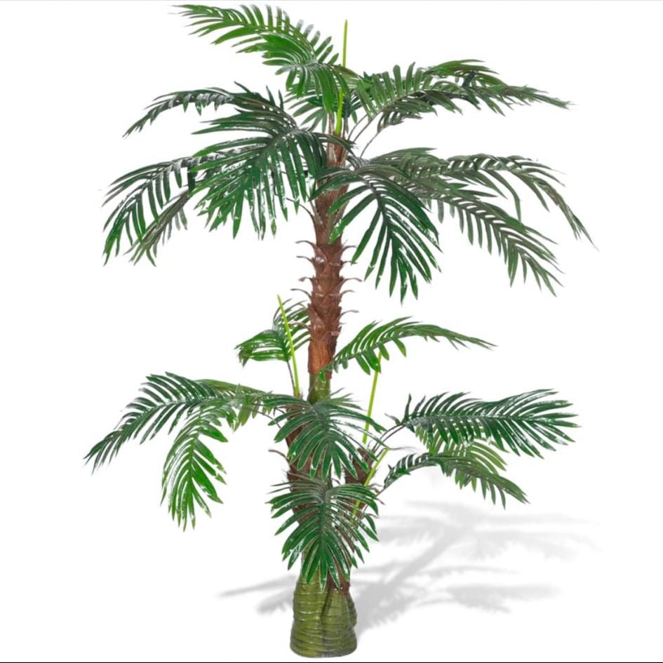 Palme 150cm Kunstpflanze Sagopalm Kunstbaum Künstliche Pflanze