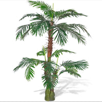 Palme 150cm Kunstpflanze Sagopalm Kunstbaum Künstliche Pflanze