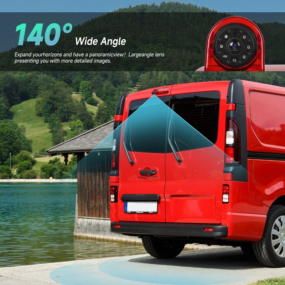 Bremsleuchte Rückfahrkamera für Opel Vivaro Renault MK3 Fiat Talento