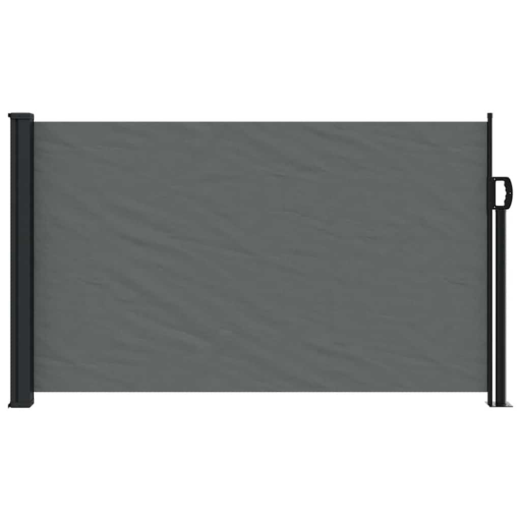 Ausziehbar Seitenmarkise Anthrazit 117x300cm Sichtschutz Windschutz Terrasse