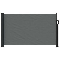 Ausziehbar Seitenmarkise Anthrazit 117x300cm Sichtschutz Windschutz Terrasse