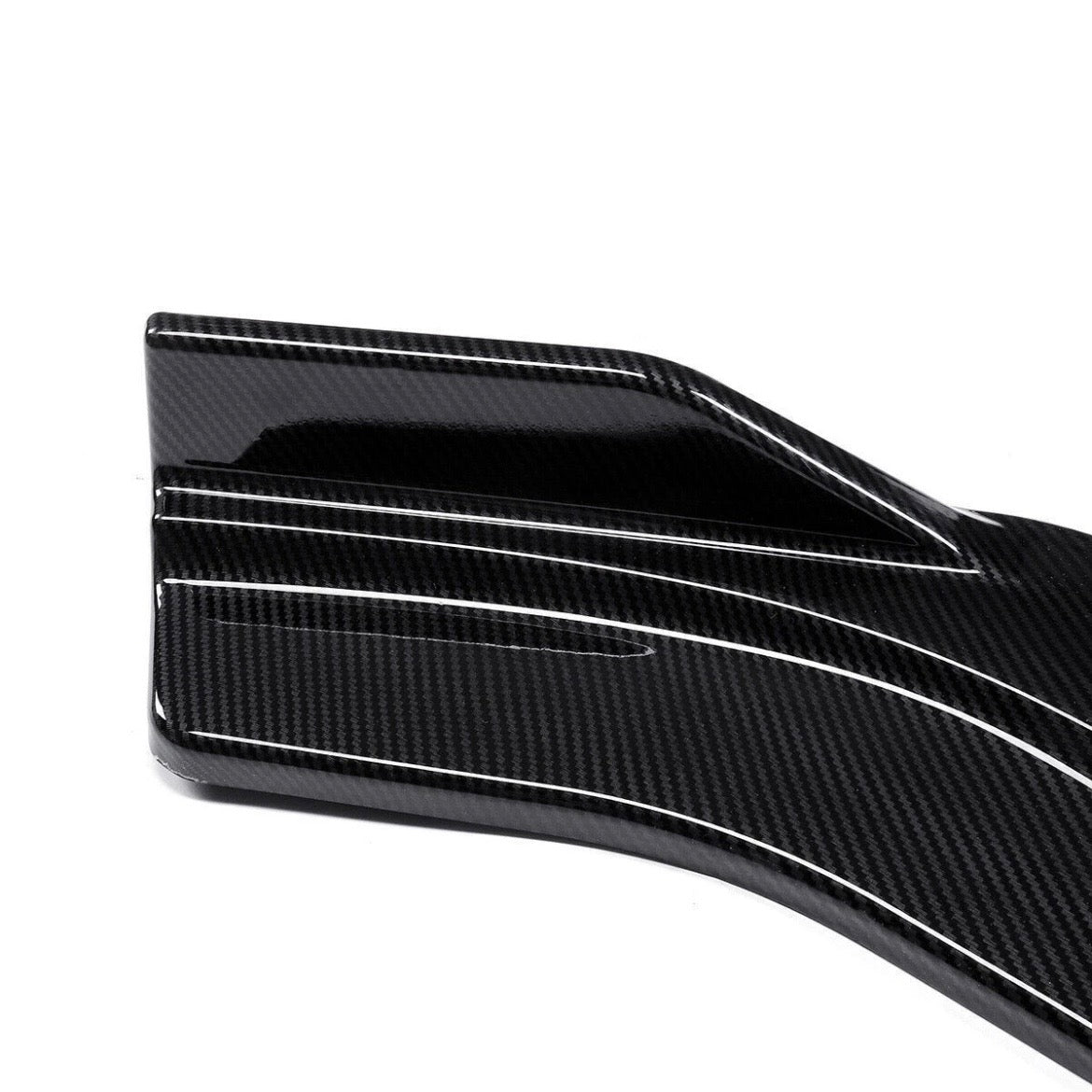 Frontspoiler Lippe Frontschürze Spoiler Carbon Optik VW Scirocco 2008-2020