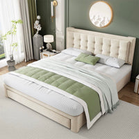 Stauraumbett Polsterbett 160x200
Doppelbett Bettkasten Möbel