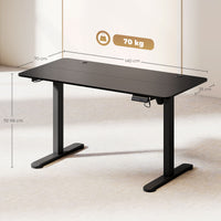 Stehpult Höhenverstellbar Computertisch Schreibtisch 140x70x116cm Tisch