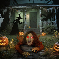 Halloween Kriechende Zombie Dekoration Sounds Lichter Batteriebetrieb