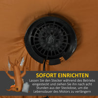Halloween Deko Geisterbaum 240cm Selbstaufblasend LED Beleuchtung