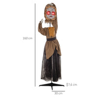 Halloween Animatronic Grusel Puppe Horrorpuppe Dekoration