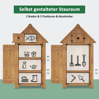 Gartenschrank Outdoor Gartenhaus Gerätehaus Wetterfest Garten Schrank