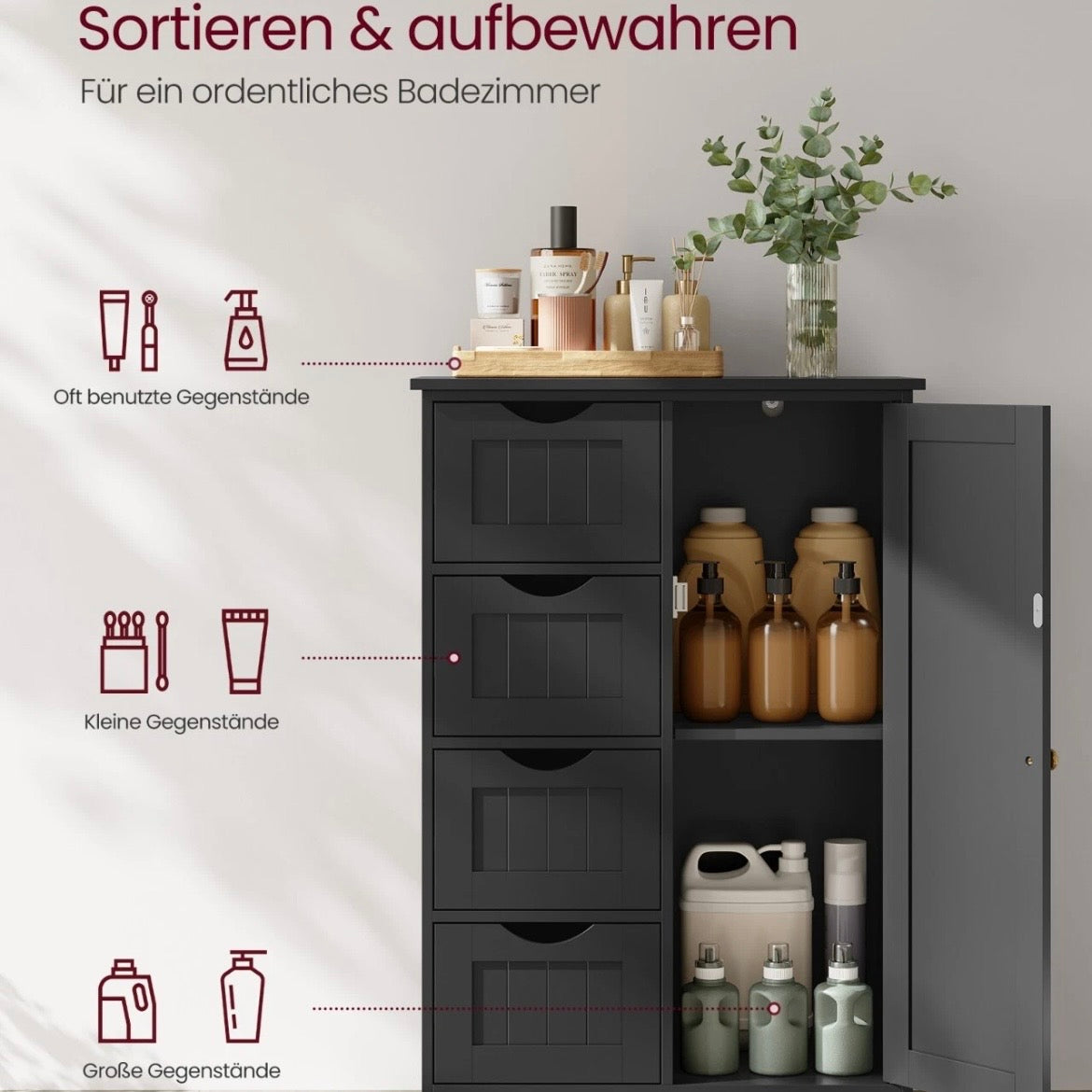 Badezimmerschrank Badschrank Bad Schrank Möbel
