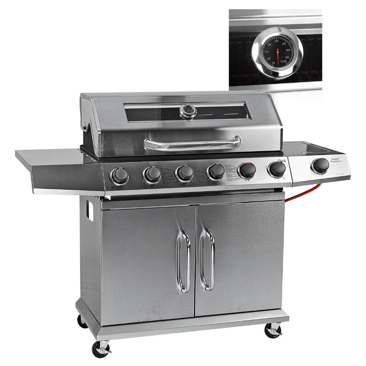 Gasgrill 7 Brenner Grill Grillwagen