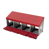 4er Legenest Hühnernest Brutnest Legebox für Hühner