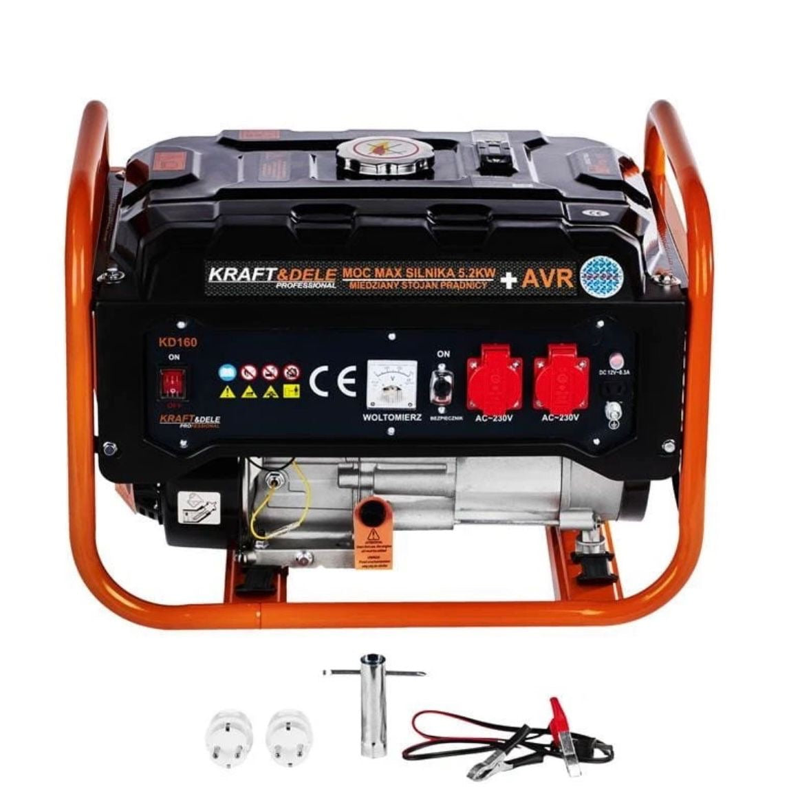 Stromerzeuger 3500W 230V Notstromaggregat Generator Einphasig