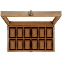 12 Uhren Uhrenbox Uhrenkasten Uhrenkoffer Uhrenschatulle