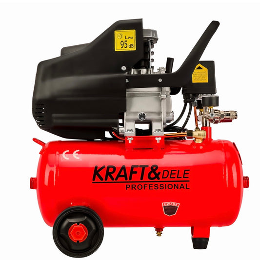 Kompressor 24L 2,8 kW 8 bar Druckluftgerät Drucklufttechnik