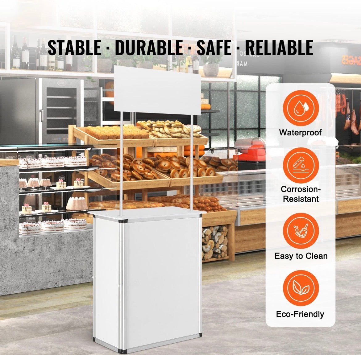Promotionstand Messestand Werbetheke Messetresen