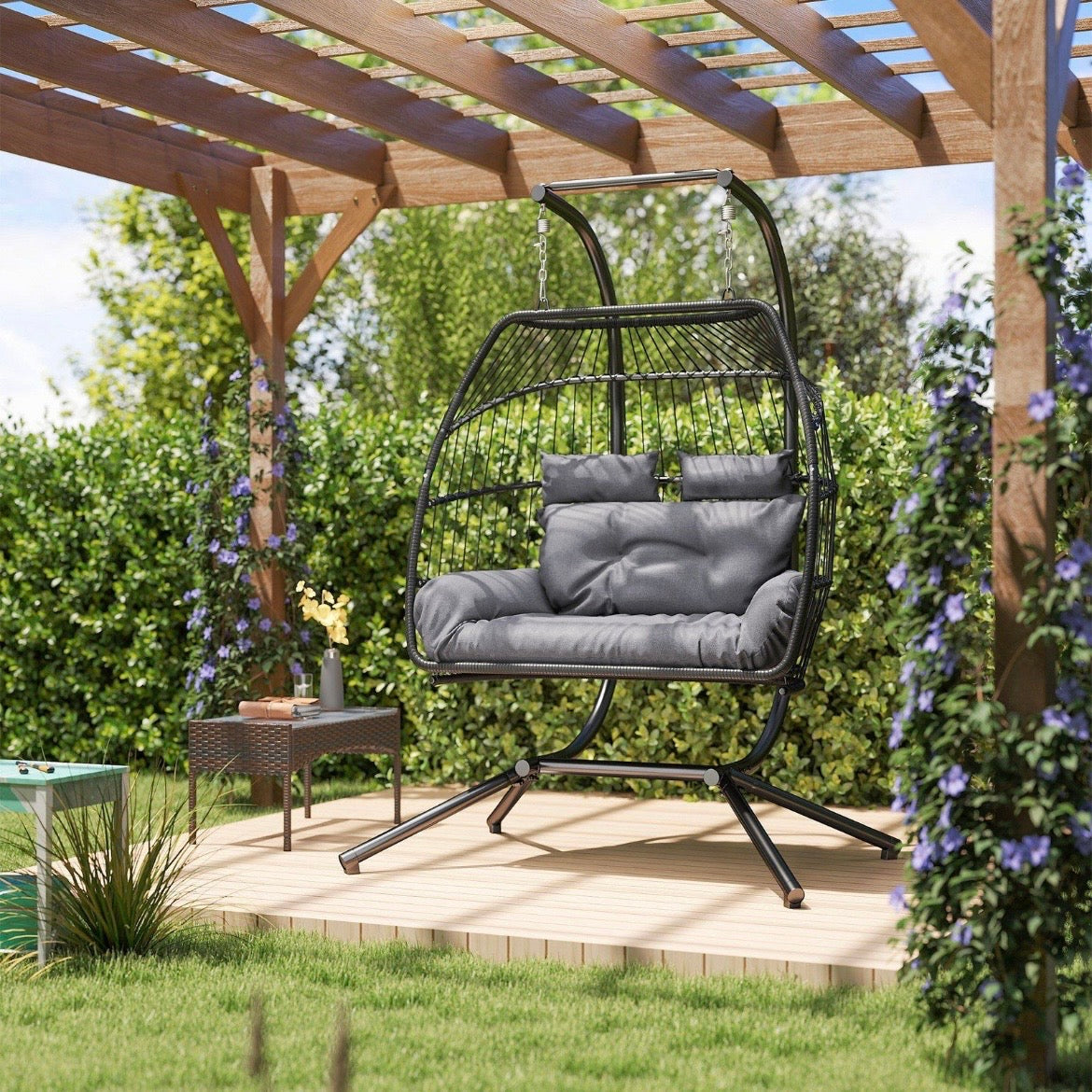 Hängesessel Hängekorb Gartenmöbel Sessel