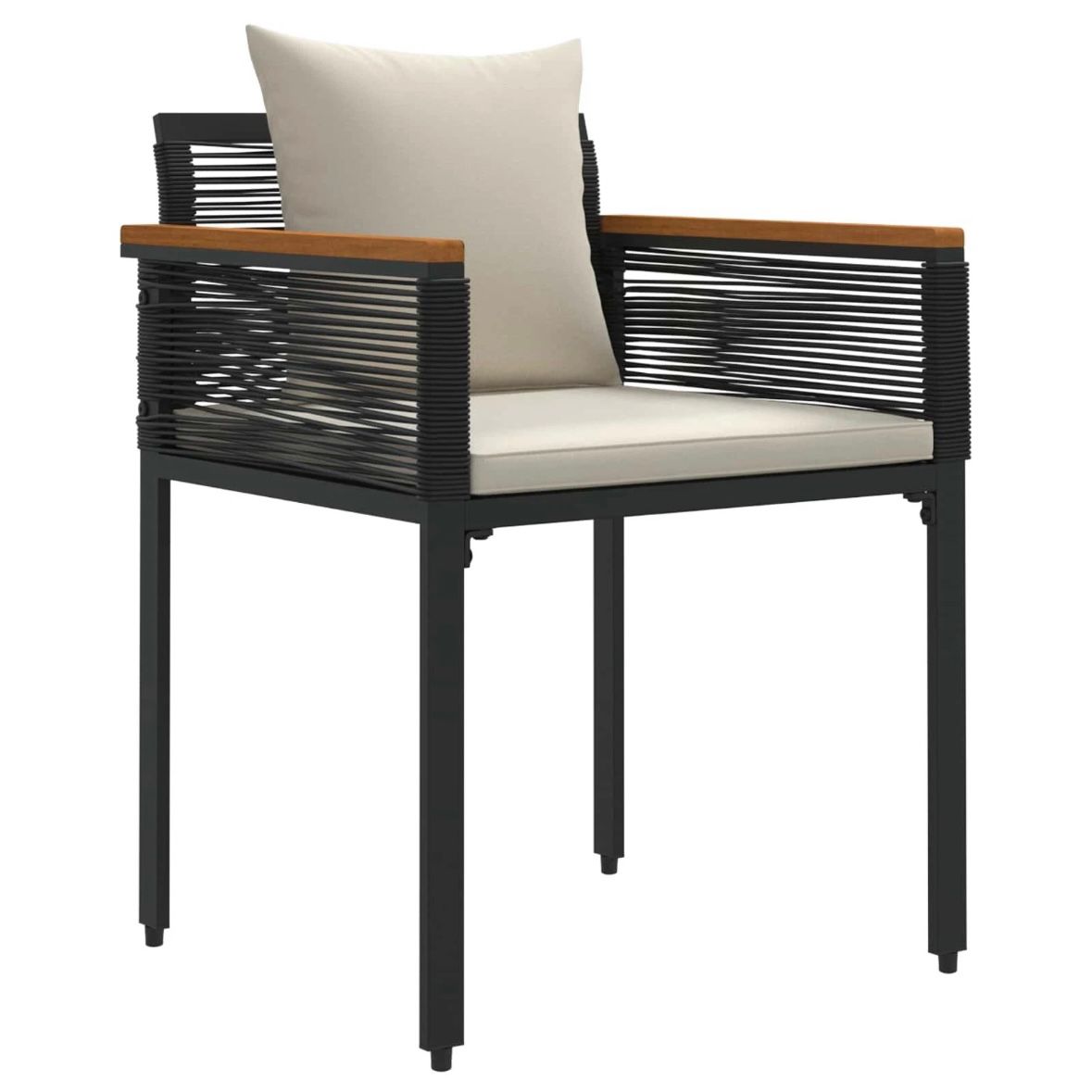 3tlg Gartenmöbel Set Poly Rattan Balkonmöbel Lounge Möbel