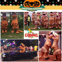 Aufblasbarer T-Rex Kostüm Partykostüm Dinosaurier Anzug