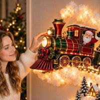 Lichterkette Weihnachtsdeko LED Weihnachtszug Beleuchtung Dekoration