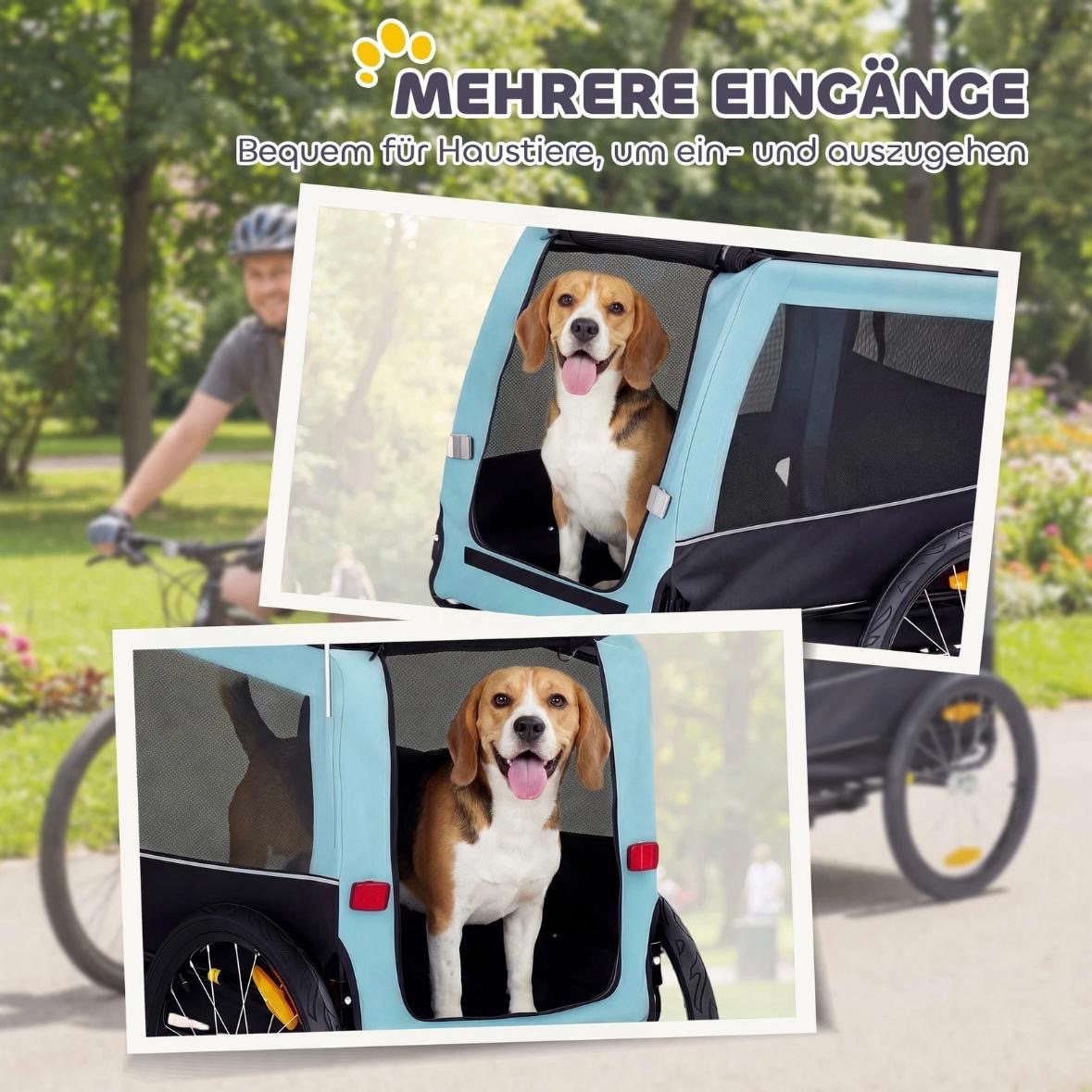 Fahrradanhänger Hundeanhänger Fahrrad Anhänger Hund