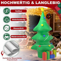 150cm Aufblasbarer Weihnachtsbaum LED Beleuchtung Weihnachtsdeko
