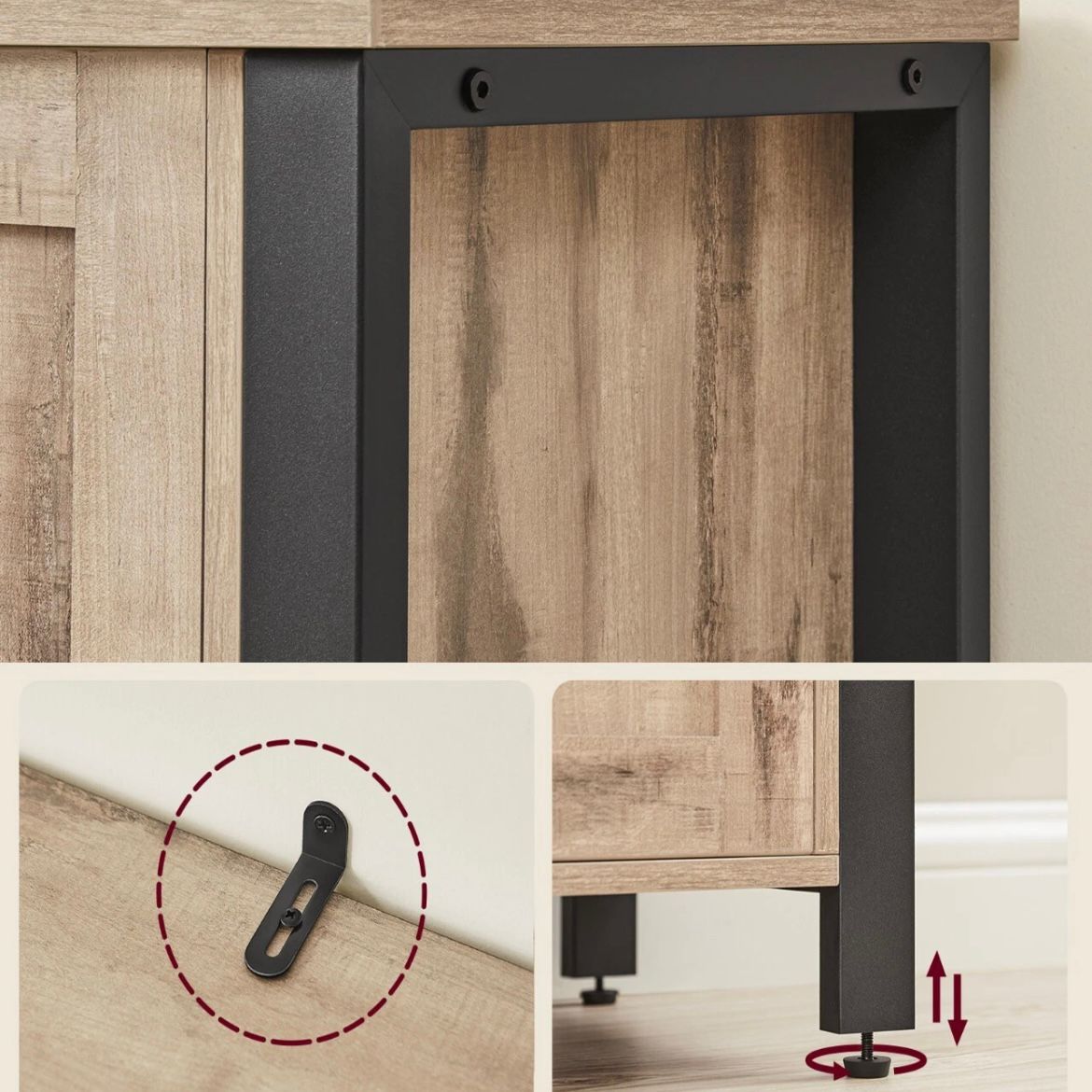 Sideboard Küchenschrank Aufbewahrungsschrank Küche Esszimmer