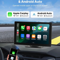 Autoradio CarPlay Touchscreen 228,6mm
Android Front-/Rückkamera