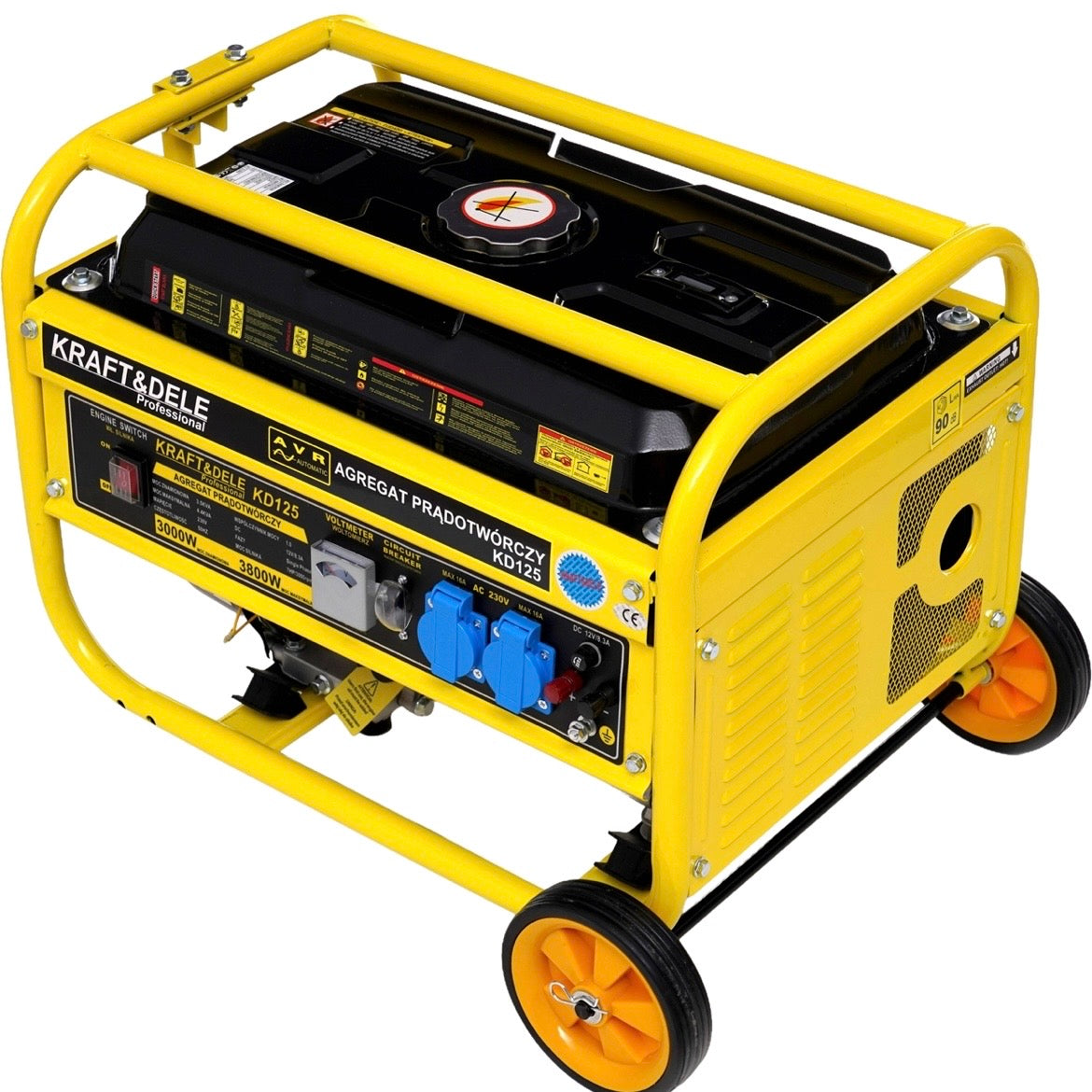 Stromgenerator 3,8 kW Benzin 230V Notstromaggregat Generator