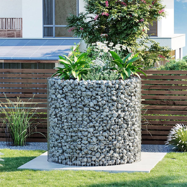 Gabione Pflanzenkorb Steinkorb Ziergabione Hochbeet Gartendeko