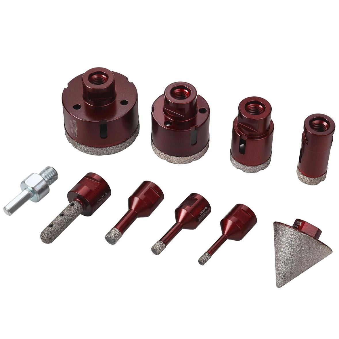 10tlg Diamant Lochsägen Set Sägen Bohrer Bohrmaschine