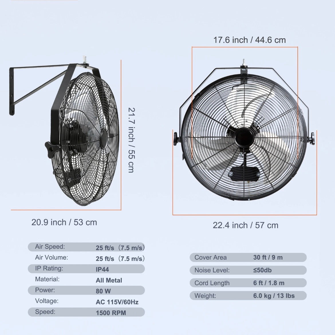 Industrie-Wandventilator Ventilator Lüftung Geräte