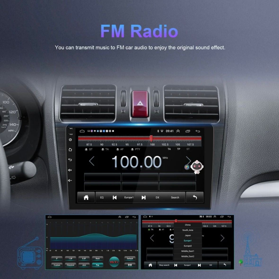 Android 15 2+64G Autoradio CarPlay GPS für VW Golf 7 VII MK7 2012-2017