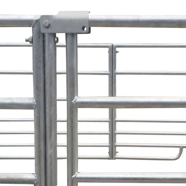 Schafgehege 137x137x92cm Stall Weidezaun Gehege Schafe