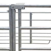 Schafgehege 137x137x92cm Stall Weidezaun Gehege Schafe