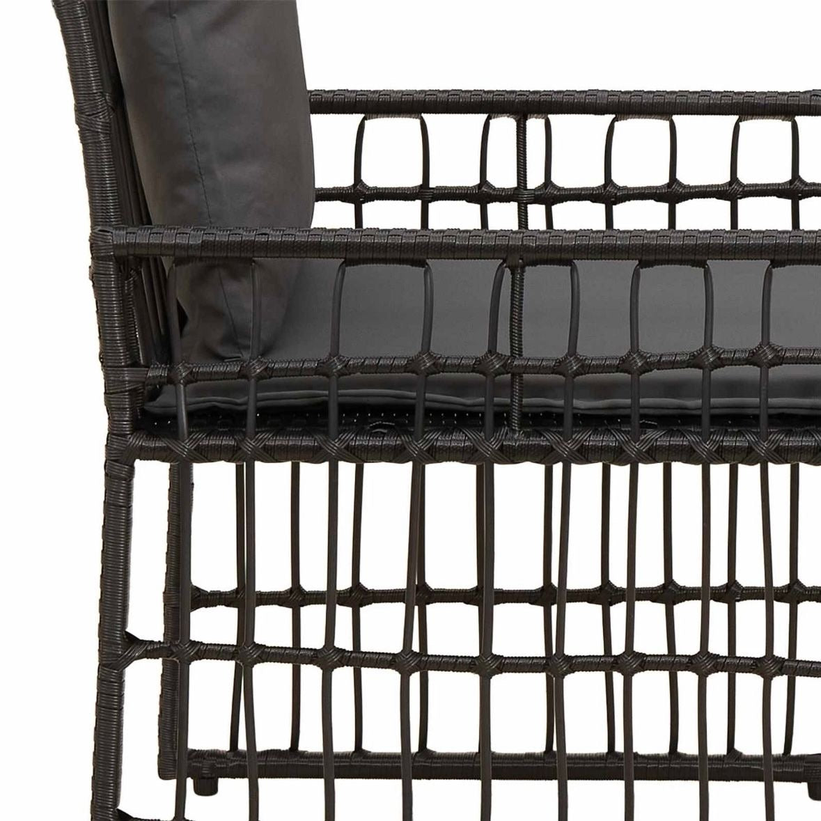 4tlg Gartenmöbel Set Rattan Lounge Sitzgruppe Garten Terrasse