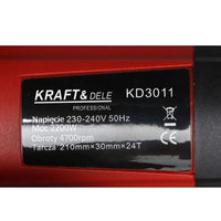Kappsäge 2200W Säge Kreissäge Werkstatt Holzsäge Tischler