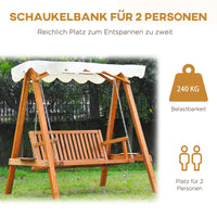 Hollywoodschaukel Gartenschaukel Schaukelbank Schaukel 240kg