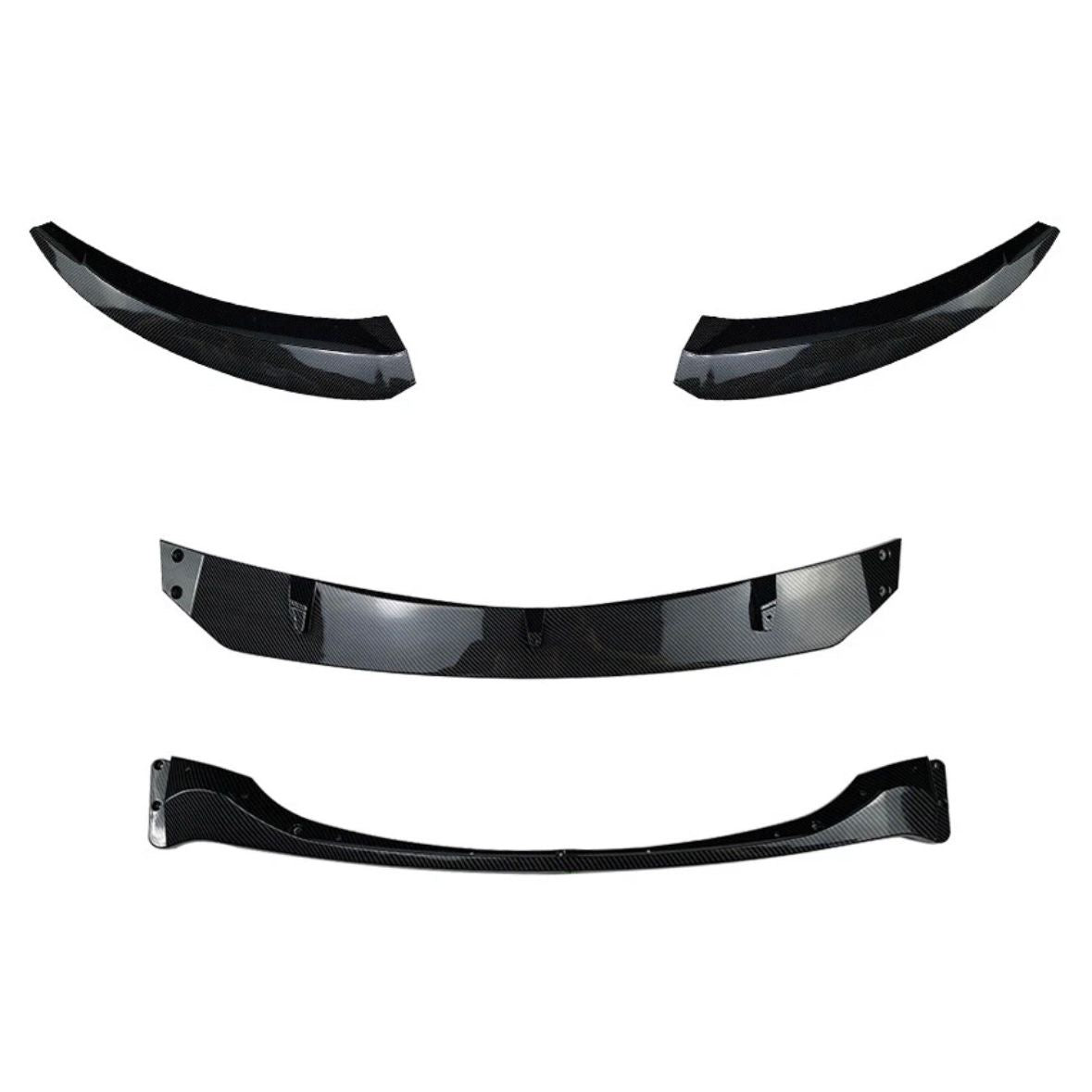 Spoiler Lippe für BMW 1er E82 E88 M-Paket 07-13 Schwarz
