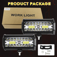 4x LED Arbeitsscheinwerfer Rückfahrscheinwerfer Scheinwerfer Auto KFZ 12V