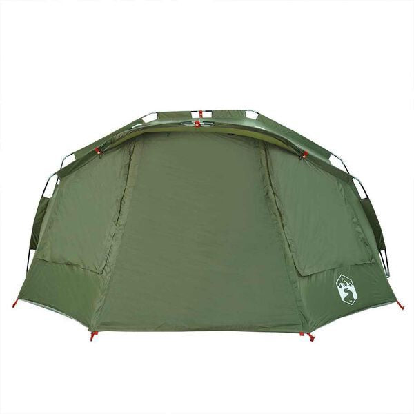 5 Personen Angelzelt Outdoor Zelt Camping Dunkelgrün